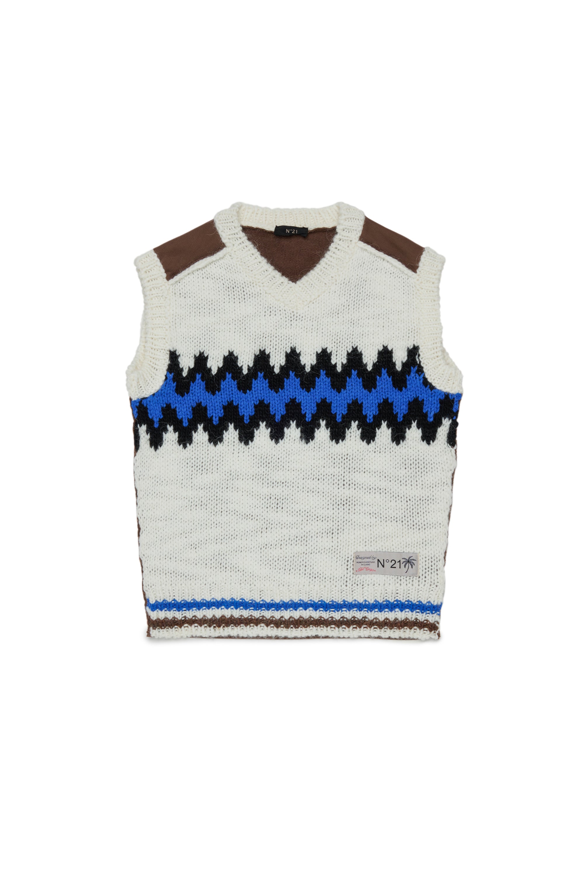GILET JACQUARD