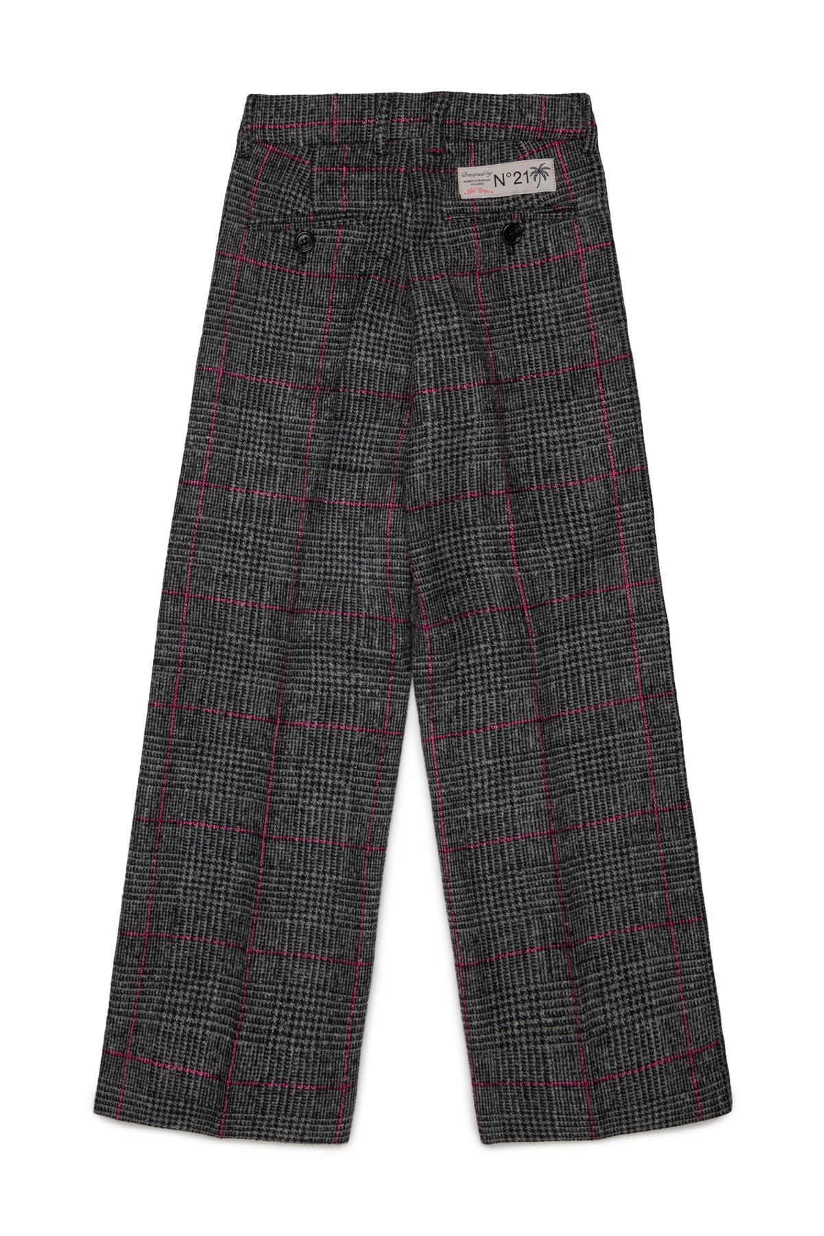 PANTALONI IN LANA PRINCIPE DI GALLES