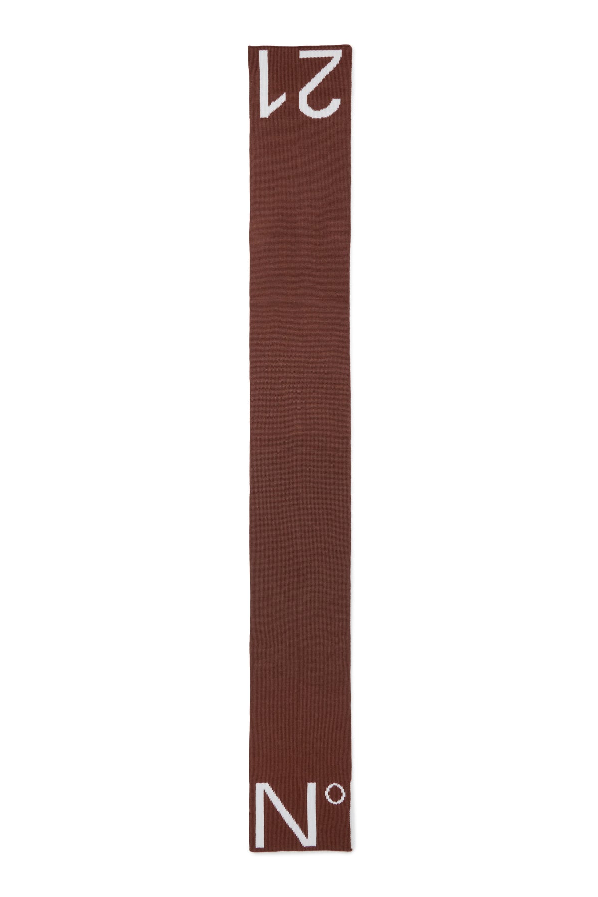 WOOL SCARF WITH LOGO