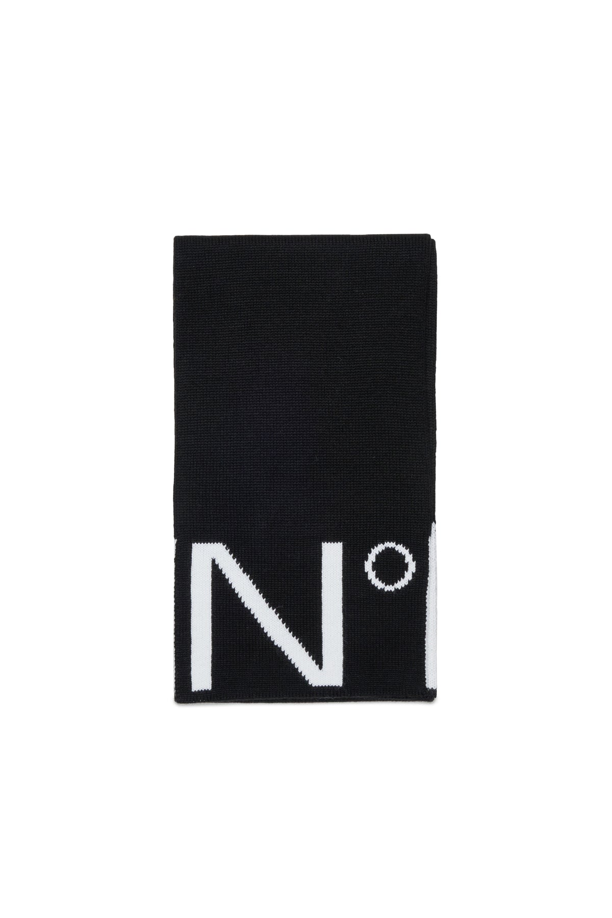 WOOL SCARF WITH LOGO