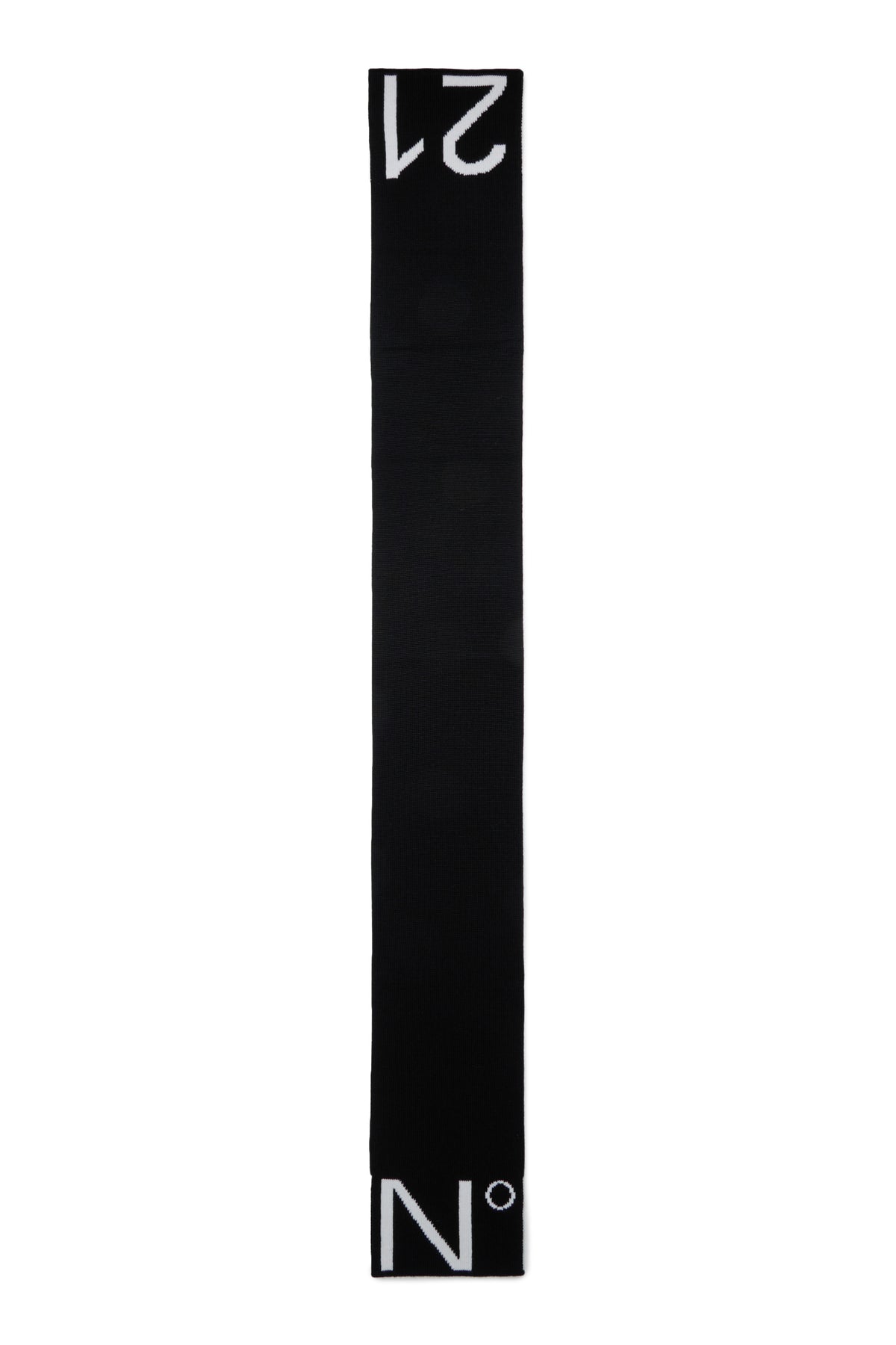 WOOL SCARF WITH LOGO